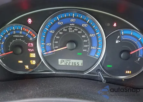 2009 Subaru Forester 2.5X from USA, damaged, VIN JF2SH61679H739048